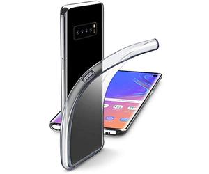 cellularline Coque Fine Ultra Fine pour Galaxy S10 Transparent