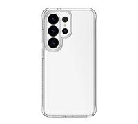 Cellularline Coque pour Galaxy S26 Ultra Ultra Strong Transparente avec Bords Anti-Choc, Chambres d’air intégrées, Protection antibactérienne, matériaux recyclés, Transparent