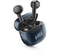 Cellularline Core Pro Écouteurs Bluetooth avec ENC et 4 Micros, Technologie Multipoint, Écran LED, Autopairing, 30 Heures d'Autonomie, Noir