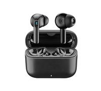 Cellularline écouteurs sans Fil Wavy in-Ear avec Un étui de Charge, des Commandes tactiles, Un appairage Automatique, Un Assistant Vocal et 16 Heures d'autonomie, Noir