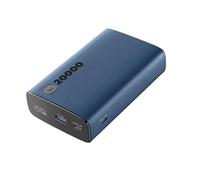 Cellularline - Elite 20000 - Chargeur Portable - Capacité de 20 000 mAh - +144 Heures de Charge supplémentaire - 1 x USB Output : 18 W Adaptive Technology - 2 x USB-C Entrée : 18 W/Sortie : 20 W PD -