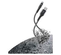 Cellularline Extreme Câble - Type-C Câble USB Ultra Résistant Gris/Noir