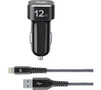 Cellularline Extreme Car Charger Kit 12W - Lightning - iPhone, iPad, iPod G