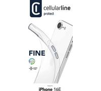 Cellularline Fine Case pour Apple iPhone 16E Clear