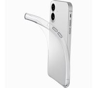 Cellularline - Fine - Compatible avec iPhone 17 - Coque Transparente Ultra-Fine - Anti-Rayures et Anti-Jaunissement