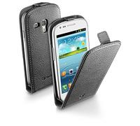 Cellularline FLAPESSGALS3MINIBK Housse de Protection pour Samsung Galaxy S3 Mini I8190