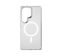 cellularline - Gloss Mag - Compatible avec Galaxy S25 Ultra - Coque magnétique - Compatible avec la Recharge sans Fil MagSafe - Transparent