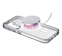 Cellularline Gloss Mag - Galaxy S25 Étui avec aimants pour la charge et la fixation à l'alimentateur MagSafe Samsung Galaxy S25