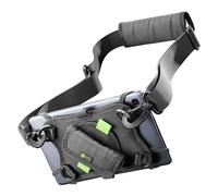 Cellularline - Handle Case - Étui pour Tablette, Rotatif à 360°, avec éléments en Silicone, avec poignée, bandoulière réglable et Porte-Stylet - pour écran Tablette jusqu'à 9" - Noir