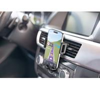 Cellularline Hug - Universal Support de smartphone auto pour ailettes de ventilation