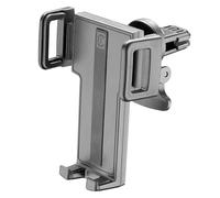 Cellularline | Hug - Universale | Support Smartphone Voiture pour Volets D'aération - Universel pour Tous Les Téléphones Mobiles - Rotation 360 - Stable Et Solide