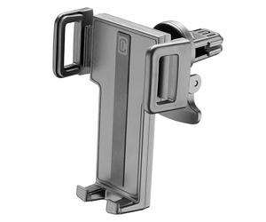 Cellularline | Hug - Universale | Support Smartphone Voiture pour Volets D'aération - Universel pour Tous Les Téléphones Mobiles - Rotation 360 - Stable Et Solide
