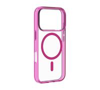 Cellularline Iconic Mag - iPhone 17 Pro Coque transparente avec bords colorés compatible avec l'écosystème Magsafe Apple (brand) iPhone 17 Pro