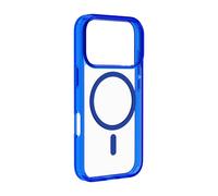 Cellularline Iconic Mag - iPhone 17 Pro Coque transparente avec bords colorés compatible avec l'écosystème Magsafe Apple (brand) iPhone 17 Pro