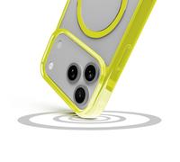 Cellularline Iconic Mag - iPhone 17 Pro Coque transparente avec bords colorés compatible avec l'écosystème Magsafe Apple (brand) iPhone 17 Pro