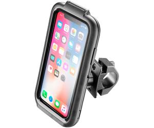 Cellularline Interphone ICase for IPhone X, porte-smartphone Noir Noir