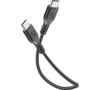 cellularline Kabel USB-C/USB-C USBDATAC2C5A1MK 1m sw