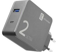 Cellularline Kit chargeur de voyage ULTRA DUO 48W 1x USB Type-C et 1x Type-A incl. Ka