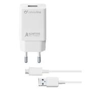 Cellularline Kit De Charge Rapide Adaptatif 15W Blanc