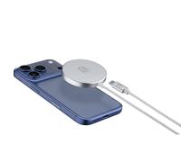 Cellularline MAG PAD Qi2.2 25W Chargeur sans fil magnétique 25W avec technologie Qi2.2, conçu pour une recharge rapide et efficace de tous les smartphones
