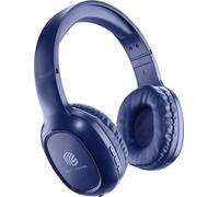 Cellularline Micro-casque supra-auriculaire Bluetooth, sans fil, filaire bleu volume réglable, commande tactile