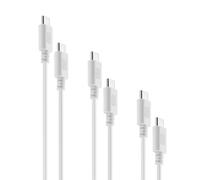 Cellularline Multipack Cables - USB-C to USB-C 3câbles, 3longueurs - USB-C vers USB-C