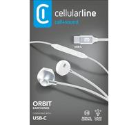 Cellularline ORBIT Casque à capsule stéréo avec microphone et télécommande