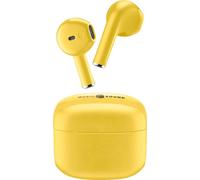 Cellularline Oreillette Bluetooth, sans fil jaune boîtier de charge
