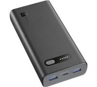 Cellularline PBFAST01PD20000K banque d'alimentation électrique Lithium-Ion (Li-Ion) 20000 mAh Noir