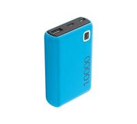 Cellularline | Power Bank Essence 10000 | Chargeur Portable de 10000mAh - Input 1xUSB-C, 1xMICRO USB, 10.5W - Output 1xUSB 12W - Bleu