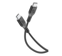 Cellularline Power Cable 120cm - USB-C to USB-C Câble USB-C à USB-C de charge et transfert de données.