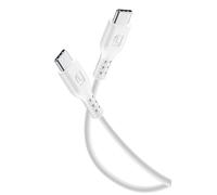 Cellularline Power Cable 200cm - USB-C to USB-C Câble USB-C à USB-C de charge et transfert de données.