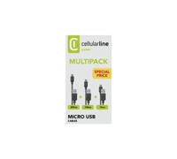 cellularline Multipack Cables Micro USB