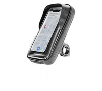 Cellularline Rider Shield - Support Universel Pour Smartphone Imperméable Noir