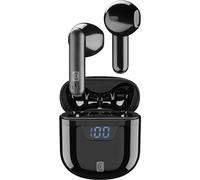 Cellularline Écouteurs Bluetooth Seek TWS 5.0 HiFi Stéréo – Étui de charge, 15 h, portée 10m – Noir