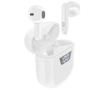 Cellular Line Écouteurs Seek True Wireless TWS Bluetooth Appels Socle de chargement Blanc