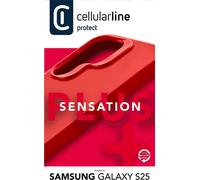 Cellularline Sensation Case pour Samsung S25 Red