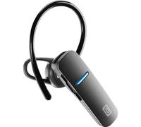 cellularline | Sleek | Écouteurs Casque Mono Bluetooth® Ergonomique - Talk Time 5,5 Heures - Play Time 6 Heures - Charge Time 1,5 Heures - avec Assistant Vocal - Noir