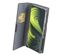 Cellularline Slide & Click - L: (Max Smartphone Size: 90mm X 174mm) Étui au format livre multicompatible effet cuir Universel 90 x 170 mm