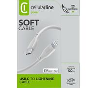 Cellularline Soft cable 120 cm - USB-C to Lightning