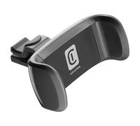 Cellularline - Spin AIR - Support pour Smartphone dans la Voiture - Compatible avec Les bouches d'aération Standard - Rotation à 360° - Accès aux Boutons, connecteurs et écran du téléphone - Noir