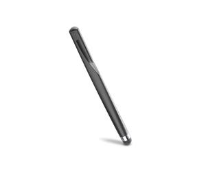 Cellularline Stylet ERGOPENK Universel Noir : Pointe Tactile Haute Précision, Design Ergonomique Triangulaire, Poids 22g, Compatibilité Universelle