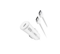 Cellularline Super Fast Car Power Kit 25W - USB-C to USB-C - Samsung