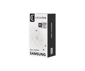Cellularline SUPER FAST CHARGER KIT PD 25W Chargeur secteur USB-C 25W en micropack