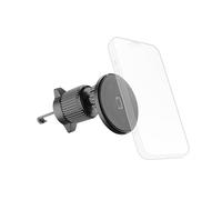 Cellularline Support de Voiture magnétique Mag Holder Compatible avec MagSafe pour iPhone 12 et suivants avec Fixation sur Les grilles d'aération et Rotation à 360 °
