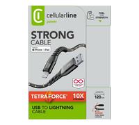Cellularline Tetra Force Cable 120cm - Lightning