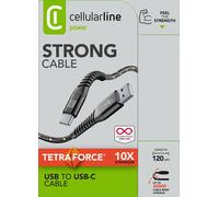 Cellular Line Câble USB Extreme 1 m USB A - USB C Noir