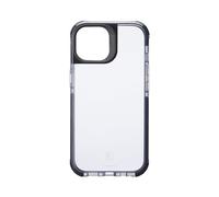 cellularline - Tetra Force Strong Guard - iPhone 15 - Étui Flexible Ultra Protecteur, Anti-Choc avec Technologie antibactérienne intégrée - Transparent