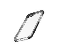 Coque iPhone 16e transparente et noire de cellularline Tetra