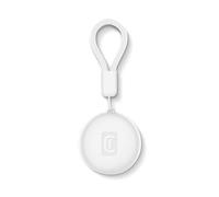Cellularline Tracy TAG Blanc pour Android, Mini Tracker Intelligent avec l’App Localiser Mon Appareil de Google, Compatible Accessoires AirTag, Pile Remplaçable